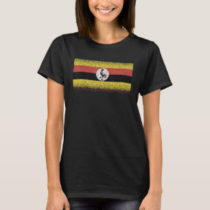National Flag of Uganda souvenir for men women 1 T-Shirt