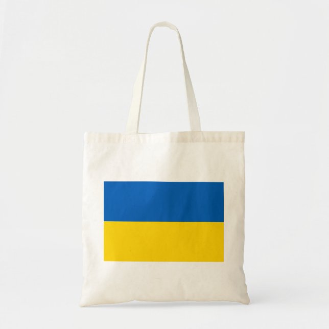 National Flag of Ukraine / Yкраїна Tote Bag (Front)