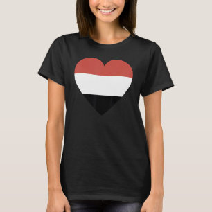 National Flag of Yemen souvenir   for men women T-Shirt