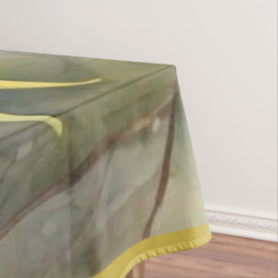 National Flower Australia Golden Wattle large Tablecloth