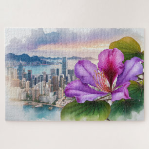 National Flower Bauhinia (Hong Kong) Jigsaw Puzzle