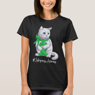 National Gastroparesis Awareness Month Green Ribbo T-Shirt
