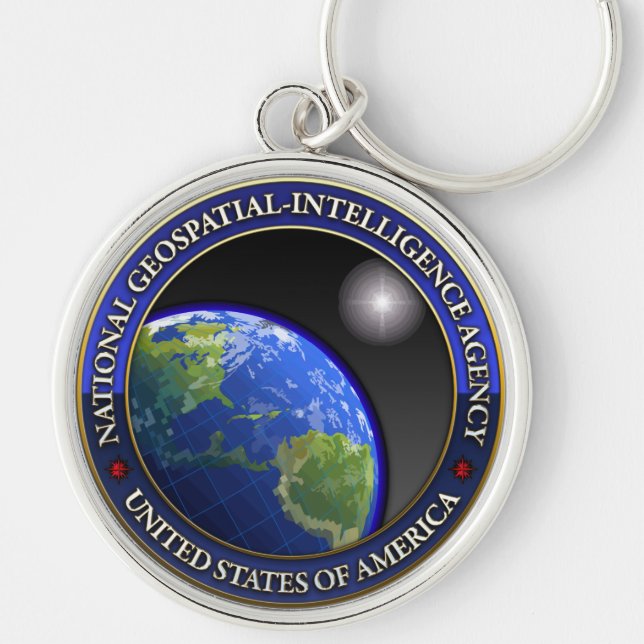 National Geospatial-Intelligence Agency (NGA) Key Ring (Front)