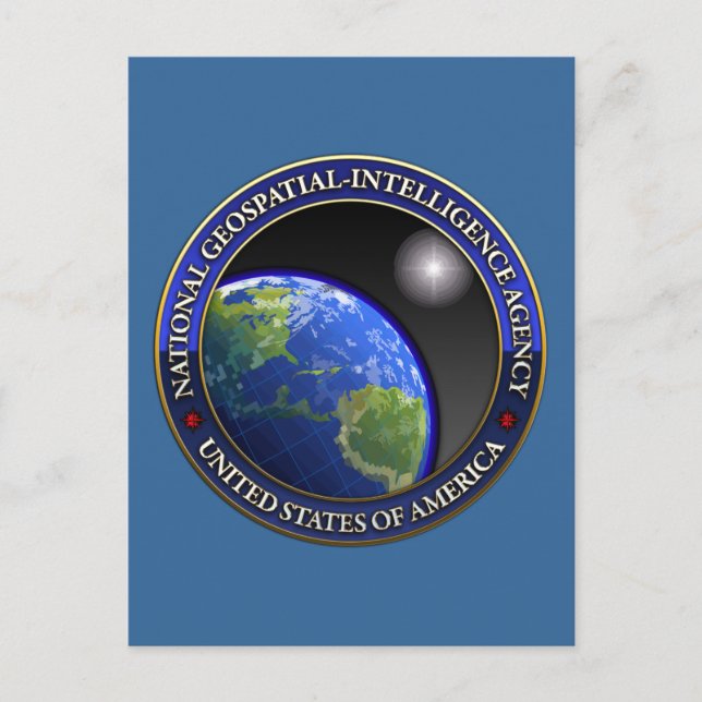 National Geospatial-Intelligence Agency (NGA) Postcard (Front)