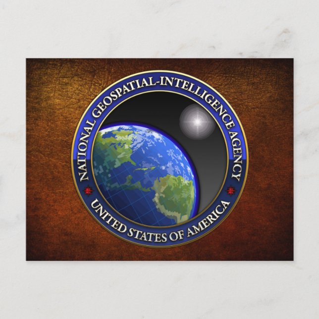 National Geospatial-Intelligence Agency (NGA) Postcard (Front)