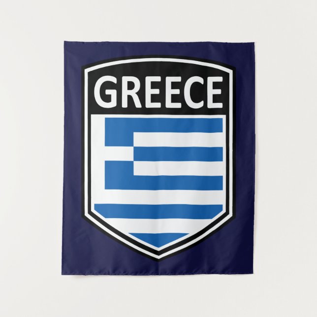 National - Greece Tapestry (Front)