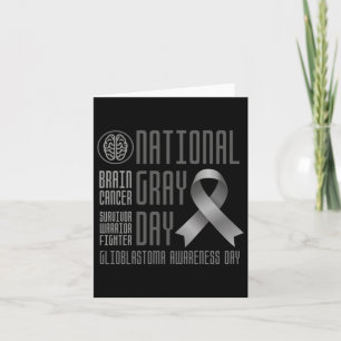National Grey Day – May Sticker Card