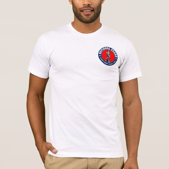 National Guard Military Logo T-Shirt (Front)