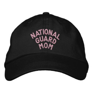 NATIONAL GUARD MOM EMBROIDERED HAT
