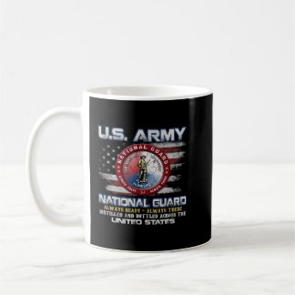 National Guard Veteran Always Ready Always There V Coffee Mug