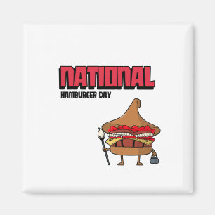 National Hamburger Day Magnet