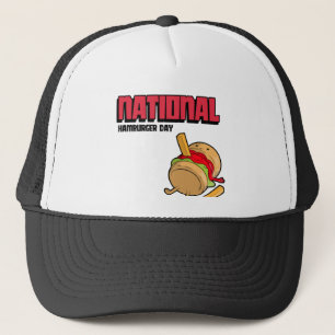 National Hamburger Day Trucker Hat