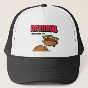 National Hamburger Day Trucker Hat