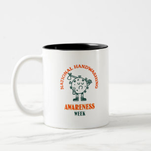 National Handwashing Awareness Week Two-Tone Coffee Mug