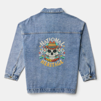 NATIONAL HISPANIC HERITAGE DENIM JACKET