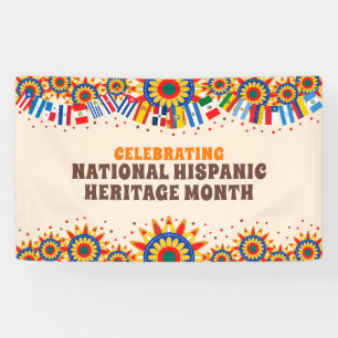 National Hispanic Heritage Month Colourful Banner