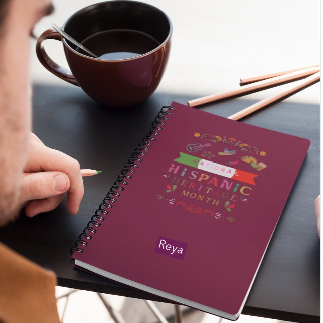 NATIONAL HISPANIC HERITAGE MONTH DESIGN NOTEBOOK (Creator Uploaded)