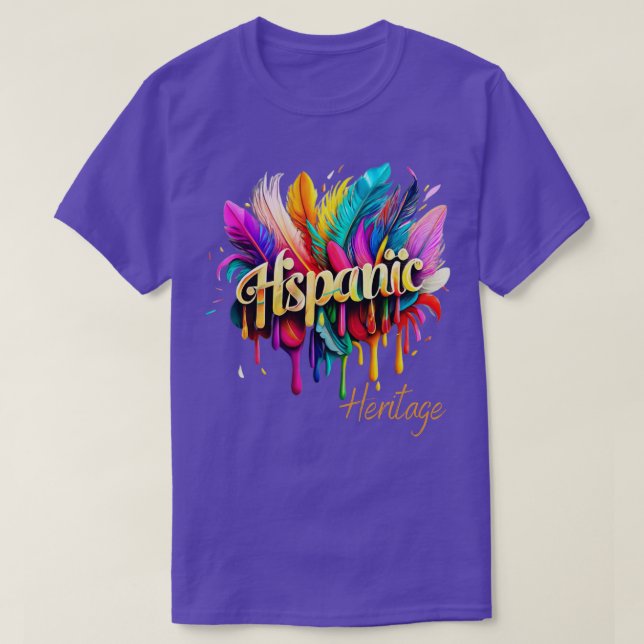 National Hispanic Heritage Month Hand T-Shirt (Design Front)