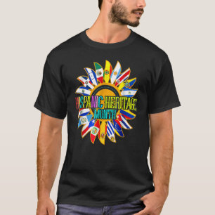 National Hispanic Heritage Month Latino Countries T-Shirt