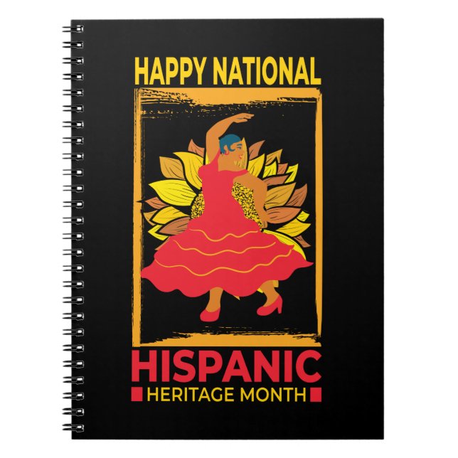 National Hispanic Heritage Month Notebook (Front)