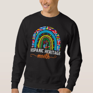 National Hispanic Heritage Month Rainbow All Count Sweatshirt
