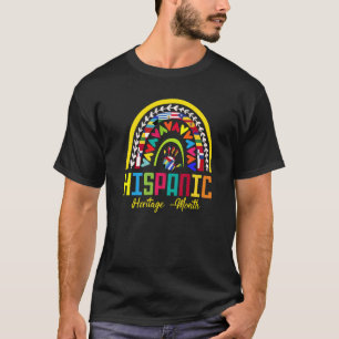National Hispanic Heritage Month Rainbow Countries T-Shirt