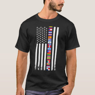 National Hispanic Heritage Month Spain Latina Flag T-Shirt