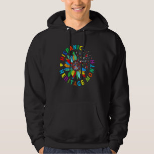 National Hispanic Heritage Month Sunflower Latin F Hoodie
