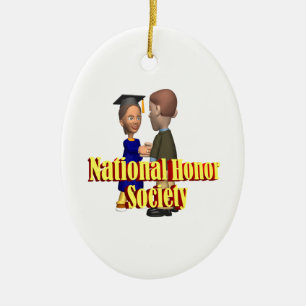 National Honour Society Ceramic Tree Decoration