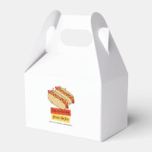 National Hot Dog Day Retro Food Art