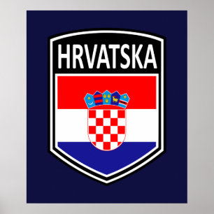 National - Hrvatska Poster