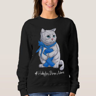 National Huntington's Disease Awareness Month Blue Sweatshirt