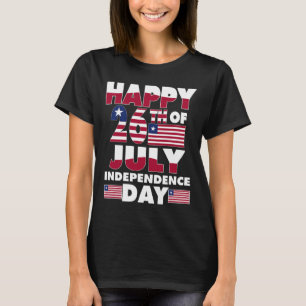 National Independence Day Love Liberia Flag July 2 T-Shirt