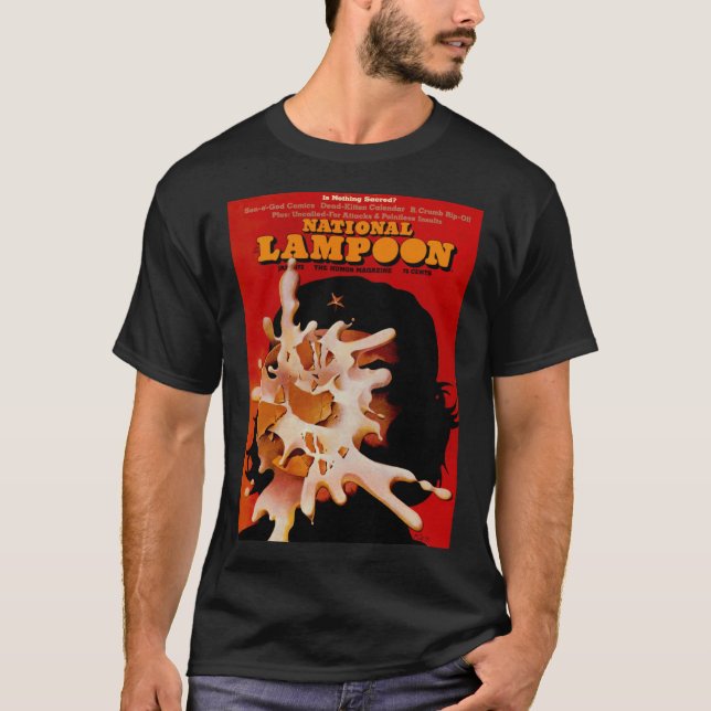 National Lampoon Is Nothing Sacred Cover boy T-Shirt (Front)