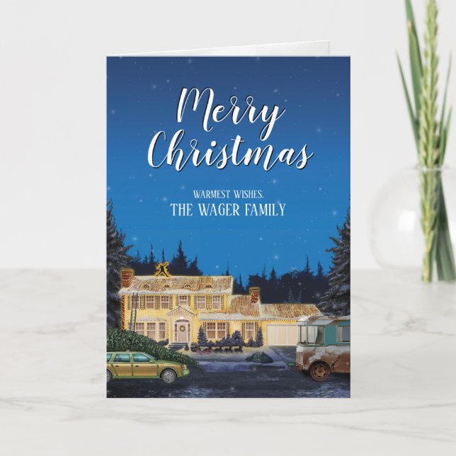 National Lampoon's Christmas Holiday Card (Front)