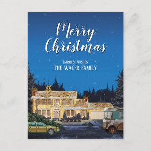 National Lampoon's Christmas Holiday Postcard