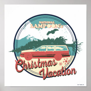 National Lampoon's Christmas Vacation Badge Poster