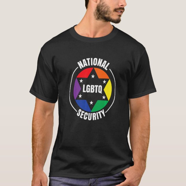 National Lgbtq Security Bisexual Transgender Diver T-Shirt (Front)