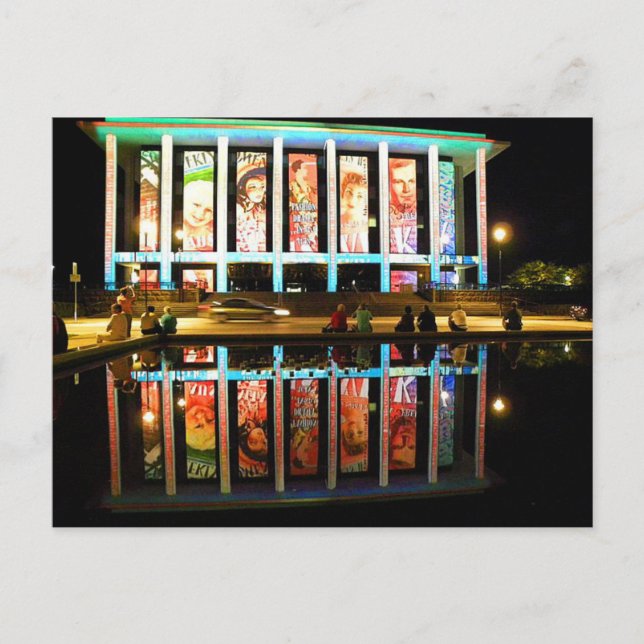 National Library - Canberra Postcard (Front)
