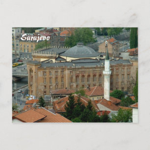 National Library Postcard