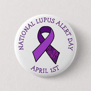 National Lupus Alert Day April 1st Support Button