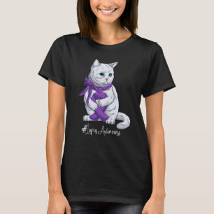 National Lupus Awareness Month Purple Ribbon Cute T-Shirt