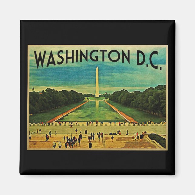 National Mall Washington D.C. Magnet (Front)