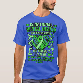 National Mental Health Awareness Month Supporter G T-Shirt