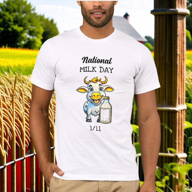 National Milk Day January 11th T-Shirt (Creator Uploaded)