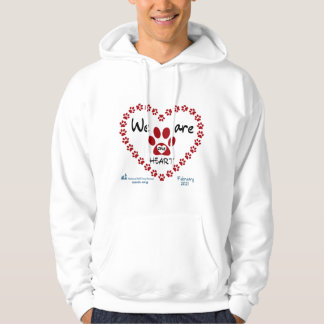 National Mill Dog Rescue We Are One Heart 2021 Hoodie