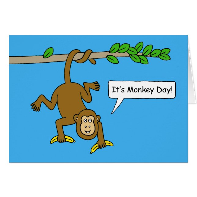 National Monkey Day  December 14th (Front Horizontal)