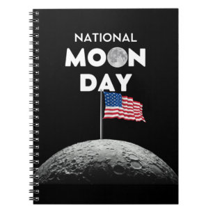 National Moon Day Classic  Notebook