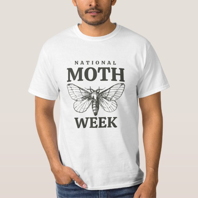 National Moth Week  T-Shirt (Front)