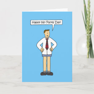 National No Pants Day May Card